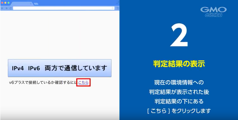 ドコモ光,gmoとくとくbb,設定方法,v6プラス,初期設定,確認